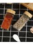 Luxury 12 Li Baharat Kavanozu Köşeli Serpme Başlıklı Baharatlık Bambu Kapaklı 120 ml 1 Adet 3