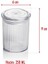Luxury 12'li Barok Yuvarlak Baharat Kavanoz Seti & Saklama Kabı & Erzak Kabı (12*250 Ml) 1 Adet 5