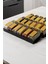 Luxury 18'li Siyah Kristal Plexi Standlı Cam Baharatlık Seti Gold Kapaklı Etiketli Baharatlık MH04GLD18 1 Adet 4