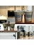Luxury Özel Üretim Galvaniz Baharatlık ve Patates Soğan Saklama,çay Şeker Kavanozu Gold Set 1 Adet 1