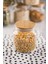 Luxury 6'lı Bambu Kapaklı Cam Kavanoz & Baharat Takımı & Baharatlık Seti 500 ml ( Vakum Kapak ) 1 Adet 5