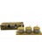 Luxury 3 Pcs Kapak - Altlik Fiber - Melamin Baharatlik Takim (4767) 1 Adet 1