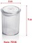 Luxury 12'li Barok Yuvarlak Baharat Kavanoz Seti & Saklama Kabı & Erzak Kabı (12*250 Ml) 1 Adet 5