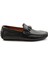 Siyah Leather Erkek Loafer Ayakkabı E01547007540 1
