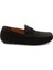 Siyah Leather Erkek Loafer Ayakkabı E01547007801 1
