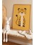 2'li Marsupilami Çocuk Odası Ahşap Çerçeveli Duvar Tablosu 2