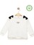 Kız Çocuk %100 Pamuk Ekru Sweatshirt Fiyonk Detaylı - Rahat Kız Çocuk Giyim 1