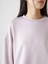 Lcw Vision Bisiklet Yaka Oversize Kadın Sweatshirt 3