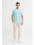 Açık Mavi Erkek Polo Yaka T-Shirt 4613 3