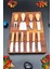 Luxury 10 Parça Set 6 Ad Tereyağı, Reçel, Çikolata Bıçağı 4 Ad Peynir Bıçağı Bambu Sap 1 Adet 1
