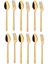 Luxury Dmr Life Eterno Model Gold 6 Adet Yemek Kaşığı 6 Adet Yemek Çatalı Takımı Eterno 1 Adet 1