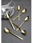 Luxury Pırlanta Çay Kaşığı Gold (6 Adet) 1 Adet 1