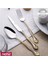 Luxury Lalezar Altın Pasta Tatlı Bıçak 12 Li Pasta Tatlı Bıçağı 1 Adet 4
