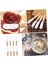 Luxury Bambu Saplı Lüx 6 Adet Tereyağı Bal Reçel Bıçağı 12 Cm. 1 Adet 1