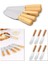 Luxury Bambu Saplı Lüx 6 Adet Tereyağı Bal Reçel Bıçağı 12 Cm. 1 Adet 2