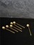 Luxury Dmr Life Madrid Titanyum Gold 6 Adet Çay - Nescafe Kahve Kaşık 1 Adet 5
