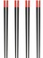 Luxury 8 Parça Chopstick Uzunluk: 24 cm Ikea Yemek Sushi Çubuğu Yemek Suşi Çubuğu Siyah Renk 1 Adet 1