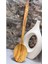 Luxury Arin Homteks Den Zeytin Ağaçından El Yapımı 1 Parça Tahta Kaşık Doldurma Kaşığı (G: 7cm U: 29CM ) 1 Adet 3
