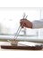 Luxury 5 Çift Metal Chopstick Paslanmaz Çelik Çin Çubuğu Yemek Çubukları ( 10 Adet ) 1 Adet 3