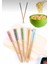Luxury 5 Çift Desenli Yıkanabilir Kore Çin Bambu Chopsticks Yemek Çubuğu | Desenli Bambu Chopstick 1 Adet 1