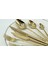 Luxury Klas Titanyum Parlak Gold 12 Adet Yemek Kaşık 18/10 Paslanmaz Çelik 3 mm 1 Adet 2