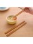 Luxury 20 Adet Yıkanabilir Organik Bambu Çin Kore Japon Uzakdoğu Yemek Çubuğu Chopstick 1 Adet 2