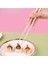 Luxury Pembe Renkli Sakura Desenli Chopstick (1 Çift) 1 Adet 1