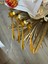 Luxury 1 Adet Papatya Motifli Gold Kahve, Şeker, Baharat Kaşığı 1 Adet 1