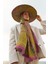 Yağ Yeşili Ed Scarf Iconic Collection Meyal Şal 2