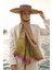 Yağ Yeşili Ed Scarf Iconic Collection Meyal Şal 3