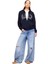 Logo Relaxed Fermuarlı Sweatshirt - 727433 4