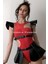 Deri Elbise, Deri Takım Harness Elbise, Dansçı Elbisesi, Dansçı Kostüm BRF1001 4