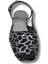 Bellezza - Leopar Desenli Deri Kadın Topuklu Sandalet - Bellezza - Siyah - 40 3