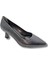 Amour - Suni Deri Kadın Stiletto - Amour - Siyah - 37 4