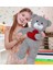 Luxury 50 cm Kalpli Peluş Sevimli Ayıcık 1 Adet 1