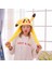 Luxury Kulakları Hareket Eden LED Işıklı Pokemon Go Pikachu Kulaklı Şapka & Peluş Oyuncak Tiktok Şapka 50CM 1 Adet 4