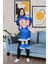 Luxury Mira Peluş Bez Bebek 70CM Lacivert 1 Adet 1