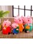 Luxury Peppa Ailesi Peluş Oyuncak 4 Lü Set 1 Adet 1