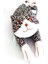 Luxury Uyku Arkadaşım Yumuşak Yatan Peluş Kedi Yastık 70 Cm. (Leopar) 1 Adet 3