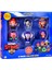 Luxury Brawl Stars Figures 8 Paket Deluxe Paket - Kız Gümüş Karakter 1 Adet 1