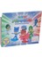 Luxury ES3368 Pjmasks Pijimaskeliler Aksiyon Figür Oyuncak Seti Dörtlü 1 Adet 3