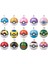Luxury 1 Adet Togepi Pokemon Figür 4cm ve 1 Adet Poketopu - Pokemon Pokeball 1 Adet 2