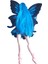 Luxury Balerin Peri Bebek, Esnek 30 cm , Mavi 1 Adet 3