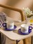Lcw Home Göz Baskılı 2 Kişilik Porselen Kahve Fincan Takımı 90 ml 1