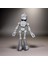Luxury Flexi Hareketli Oyuncak Robot 20 cm Gri 1 Adet 3