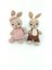 Luxury Amigurumi 2li Oyuncak Seti /sevimli Yumuşak Tavşanlar 1 Adet 1