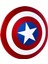 Luxury Kaptan Amerika Kalkanı Sesli ve Işıklı Avengers Marvel Captian America Kalkan 1 Adet 1
