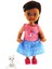 Luxury Mullurg URG01 Cute Girl Beyaz Köpekli ve Kumral Mini Bebek (Muul) 1 Adet 3