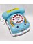 Luxury Eğlenceli Mavi Arabalı Telefon 18CM Çevirmeli Telefon Sürüklenebilir Klasik Retro Oyun Telefonu 1 Adet 3
