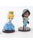 Luxury Q Posket Disney Prenses Yasmin ve Cinderella Aksiyon Figür 8 cm 1 Adet 1